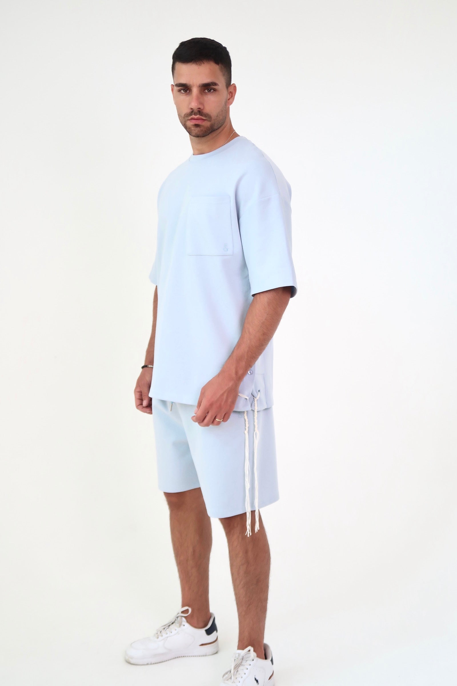 Zohar חולצה ציצית תכלת