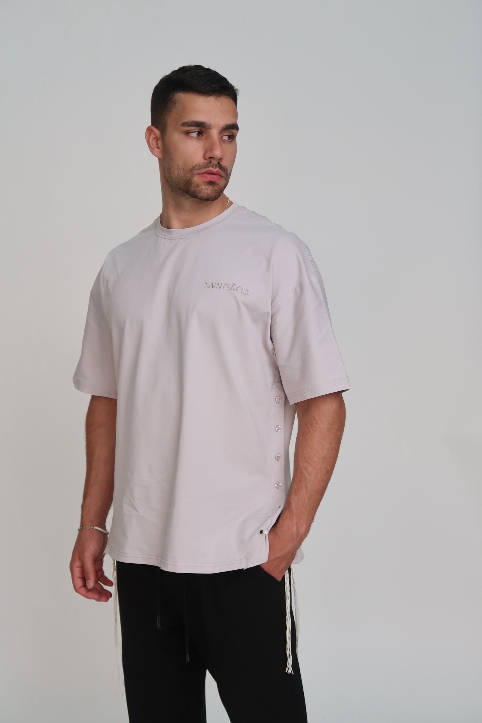 Basic Tzizit shirt grey