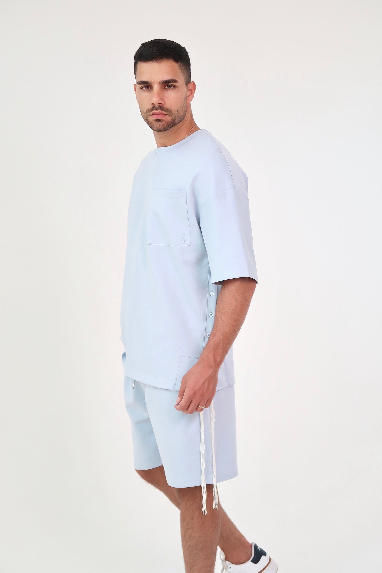 Zohar חולצה ציצית תכלת