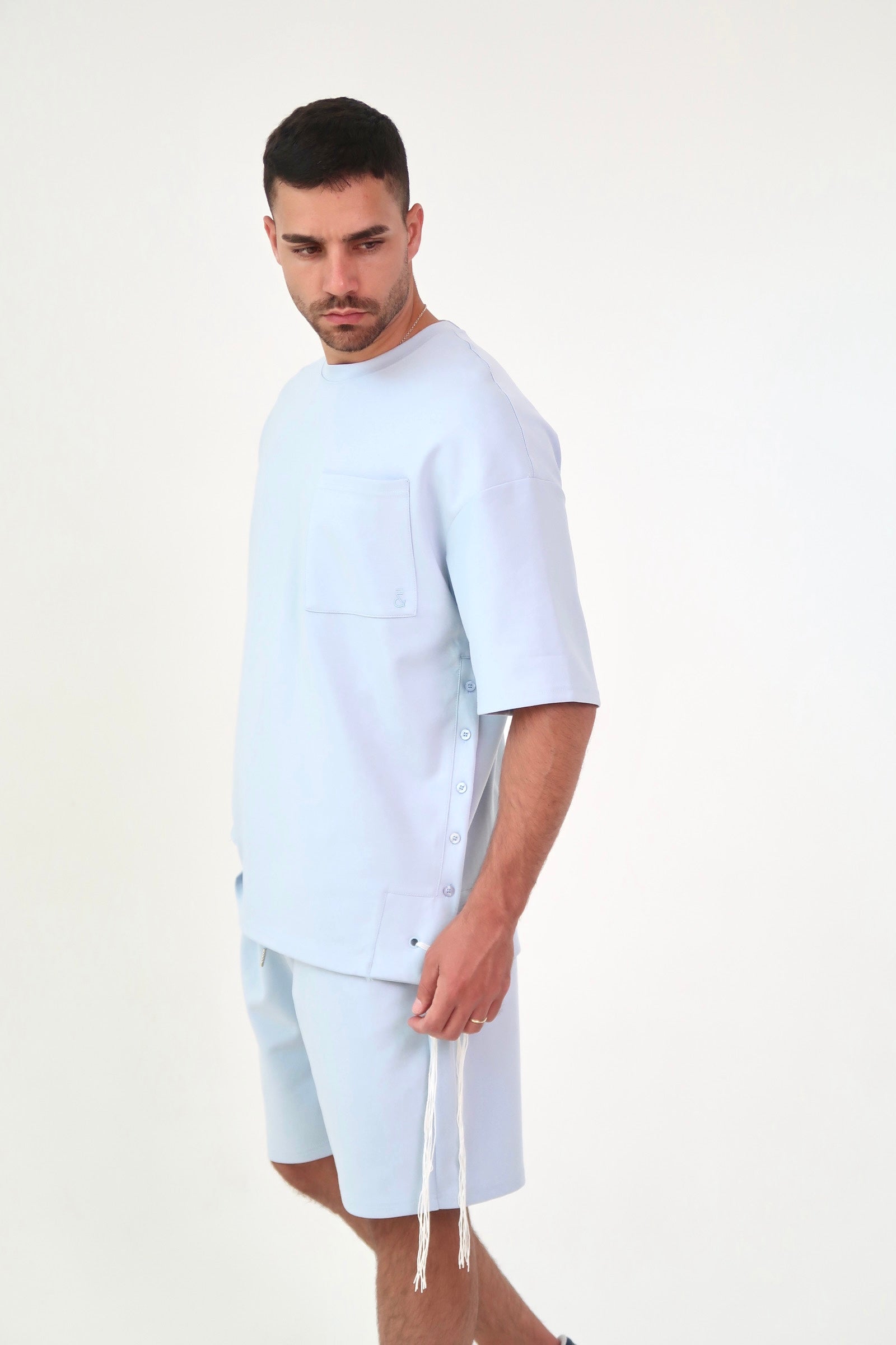 Zohar חולצה ציצית תכלת