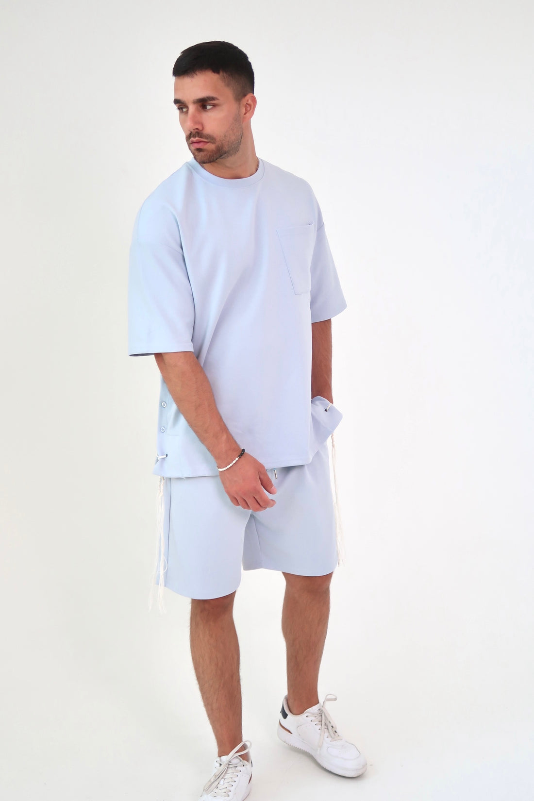 Zohar חולצה ציצית תכלת